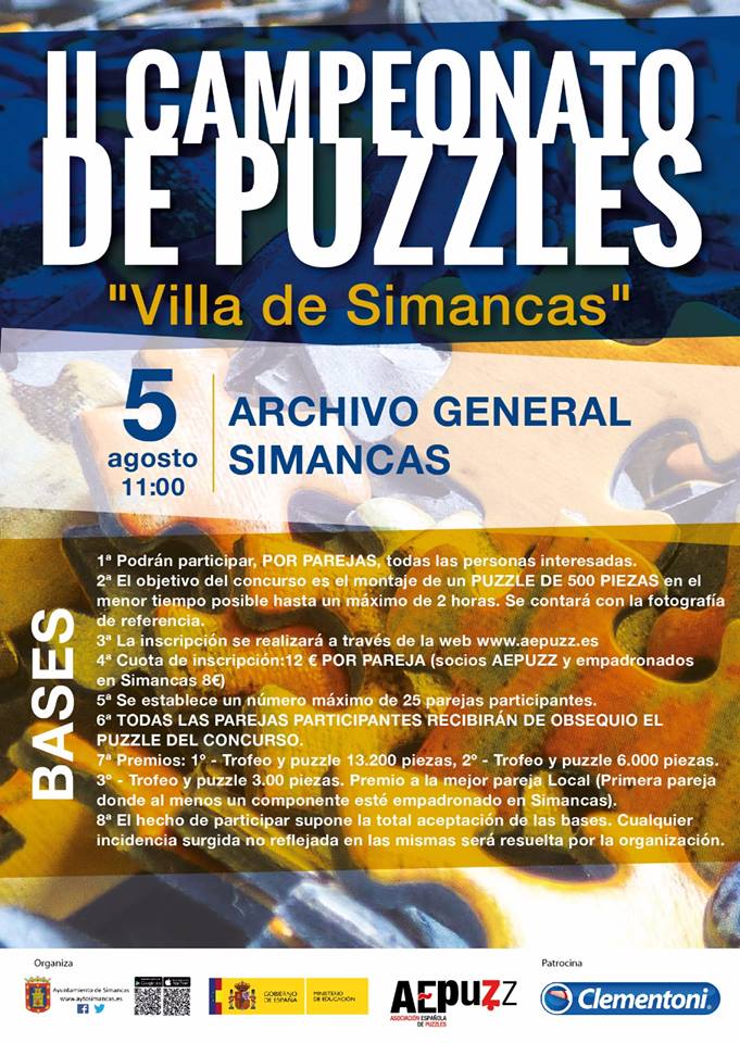 CAMPEONATO DE PUZZLES VILLA DE SIMANCA