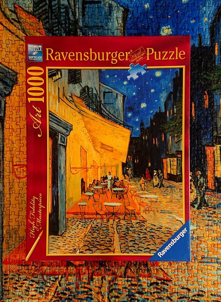 Ravensburger Puzzle - Cafe at Night - 1000 pieces