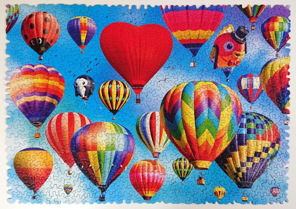 Trefl Puzzle - Crazy Shapes - Colorful Balloons - 600 pieces
