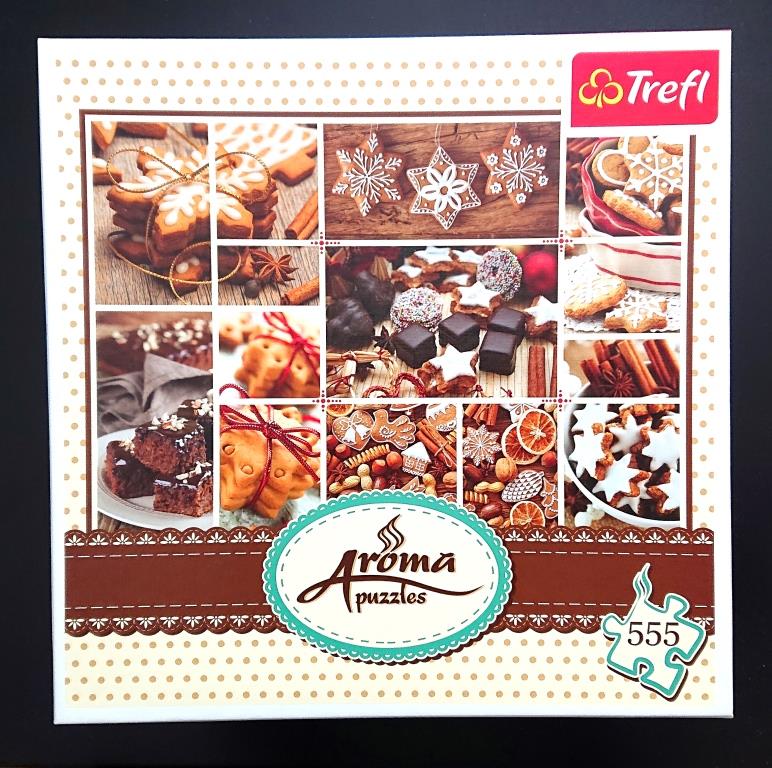 Trefl Puzzle - 37228 - Christmas Sweets - 555 pieces