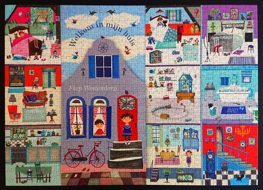 Puzzelman Puzzle - Fiep Westendorp - Welkom in mijn huis - 1000 pieces