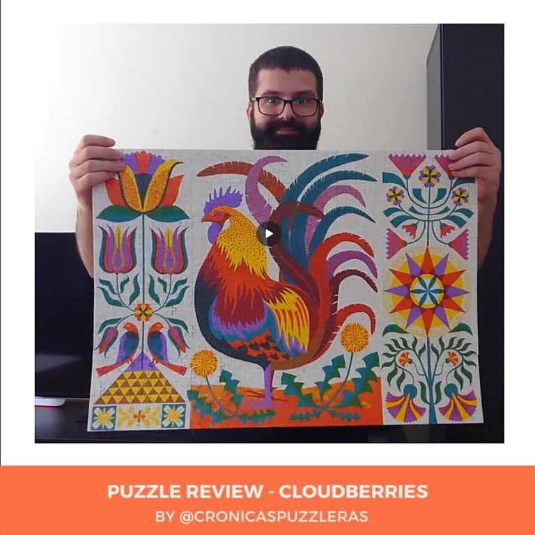 veiling ontvangen Uitgaven Cloudberries Rooster Puzzle Review | Cronicas Puzzleras