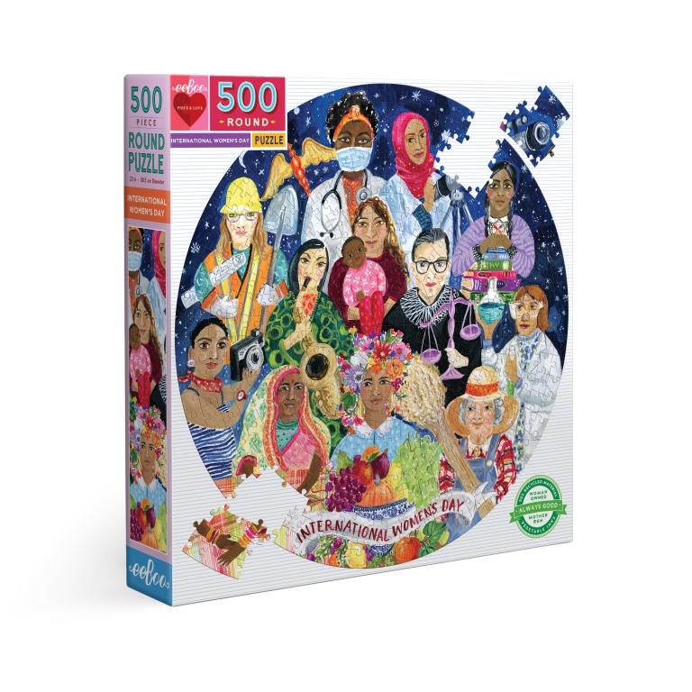 eeBoo Puzzle - International Women's Day - 500 pieces