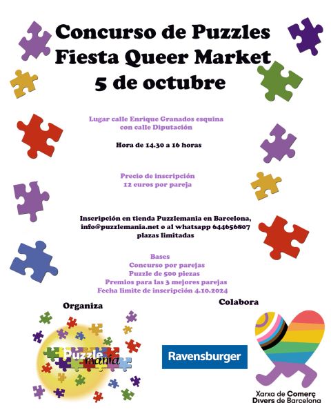 Concurso de Puzzles Fiesta Queer Market