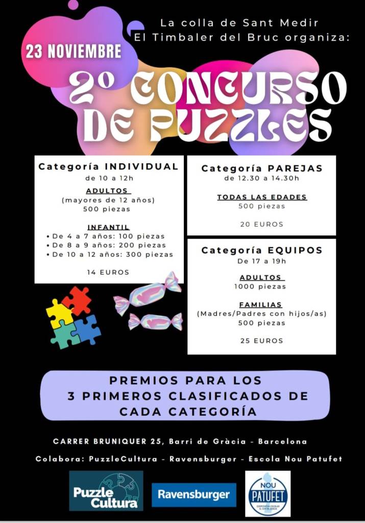 2º Concurso de Puzzles de La Colla de Sant Medir