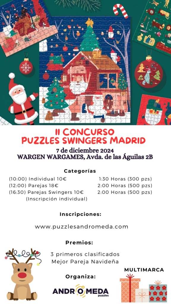 II Concurso Puzzles Swingers Madrid