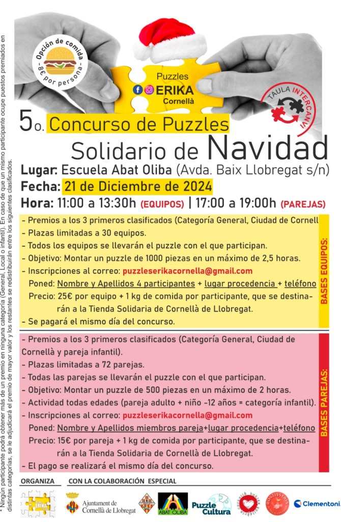 5o. Concurso de Puzzles Solidario de Navidad