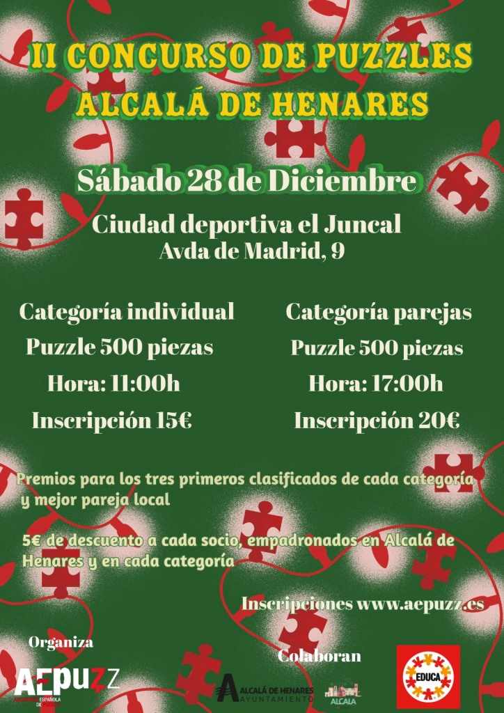 II Concurso de Puzzles Alcala de Henares