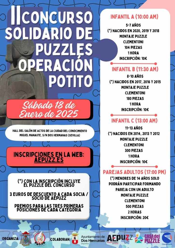 II Concurso Solidario de Puzzles Operacion Potito