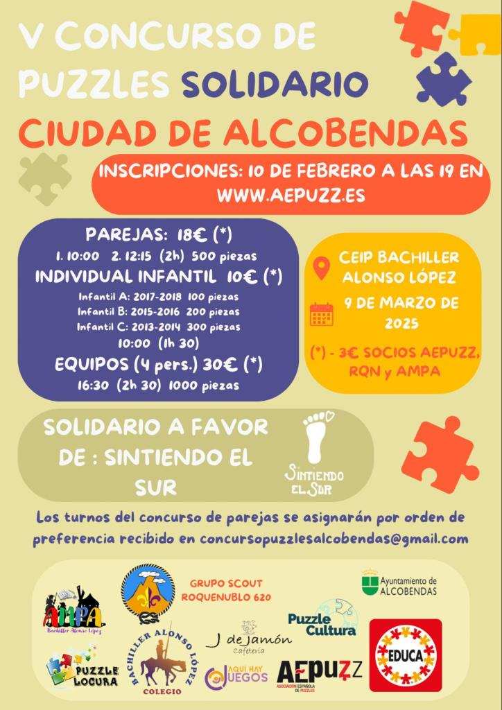 V Concurso de Puzzles Solidario de Alcobendas